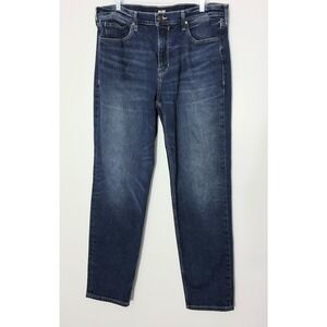 Paige Wilcox Jeans* Men's‎ Size 36 x 30 Blue Dark Wash Pockets Zip Pre-owned